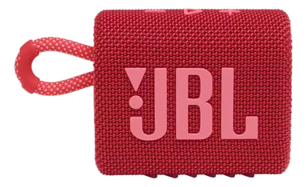 Caixa De Som JBL Go 3 Portátil Bluetooth Vermelho - Image 2