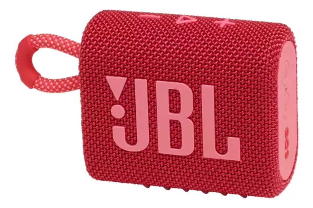 Caixa De Som JBL Go 3 Portátil Bluetooth Vermelho - Image 5