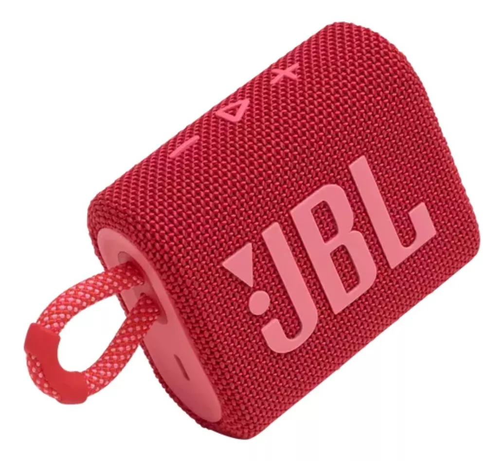 Caixa De Som JBL Go 3 Portátil Bluetooth Vermelho